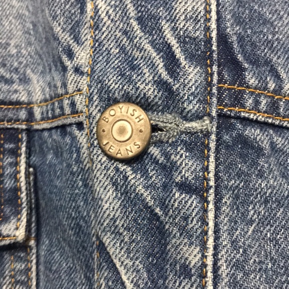 Boyish the Bruno Crop Jean Jacket in Gilda NEW WITH TAGS - Picture 16 of 16